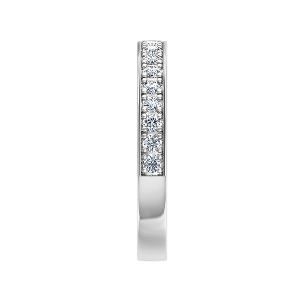 18K White Gold