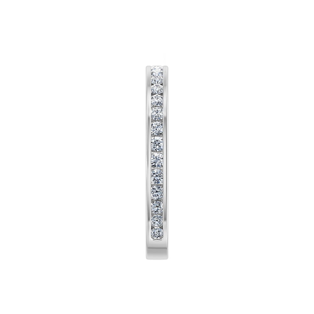 18K White Gold