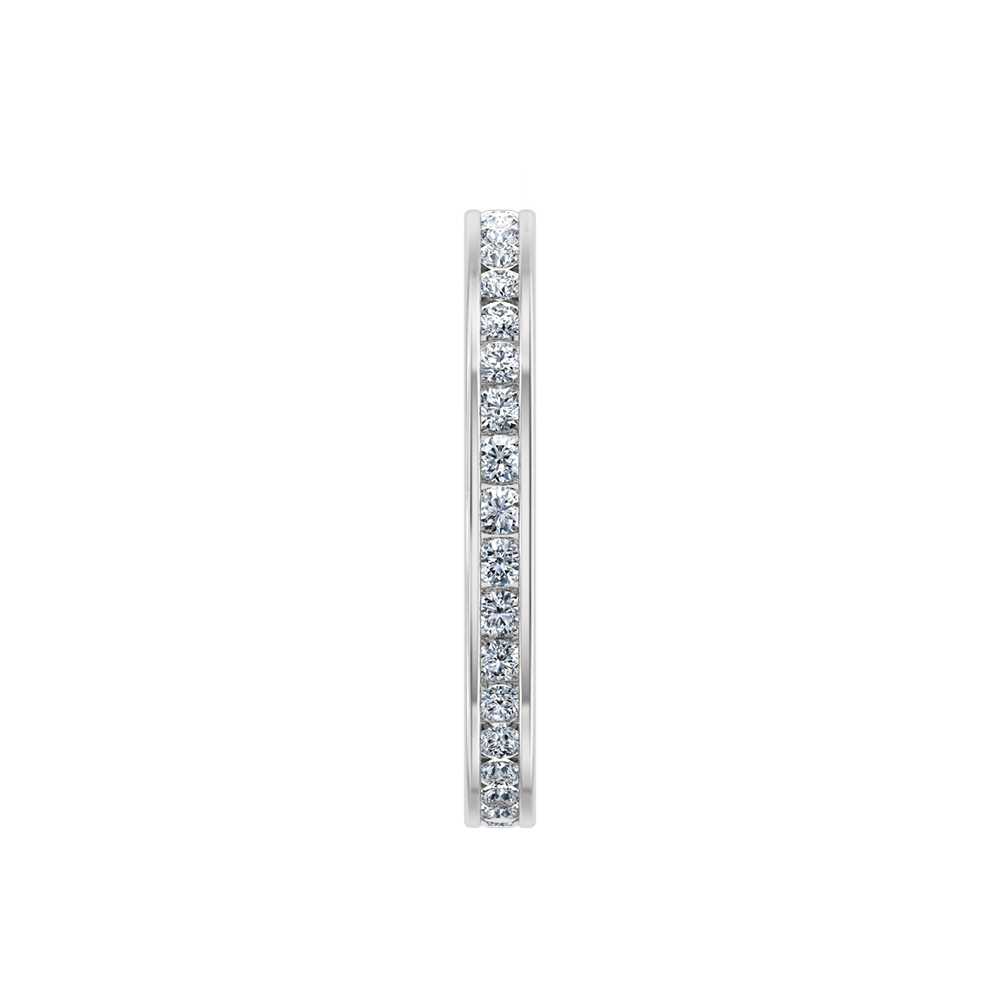 18K White Gold