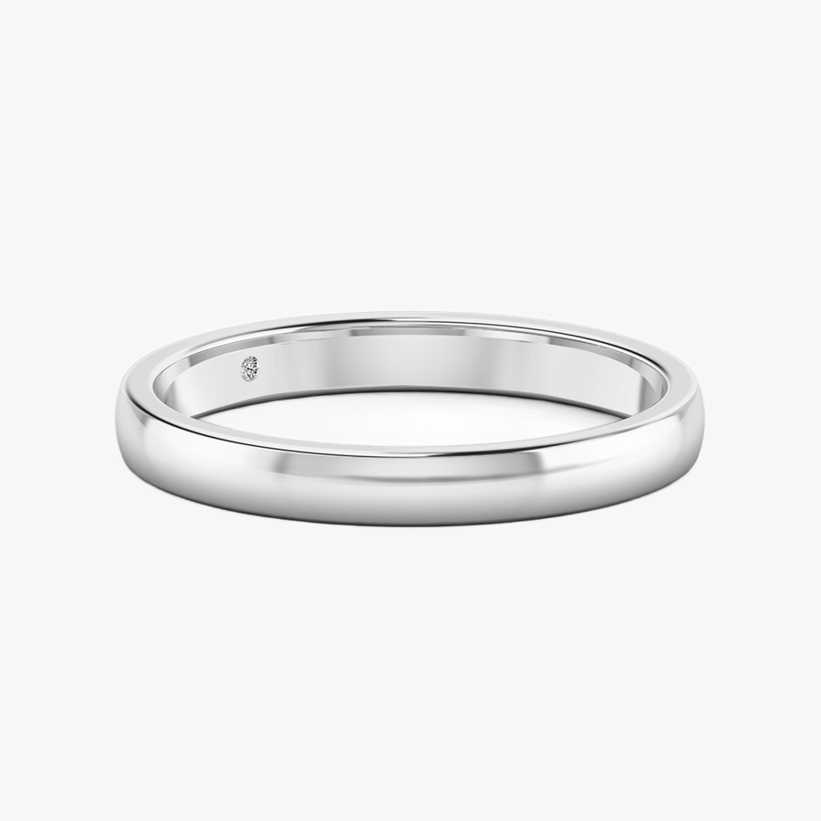 18K White Gold