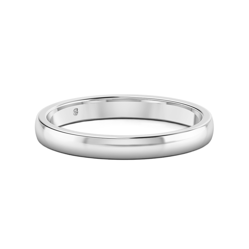 18K White Gold