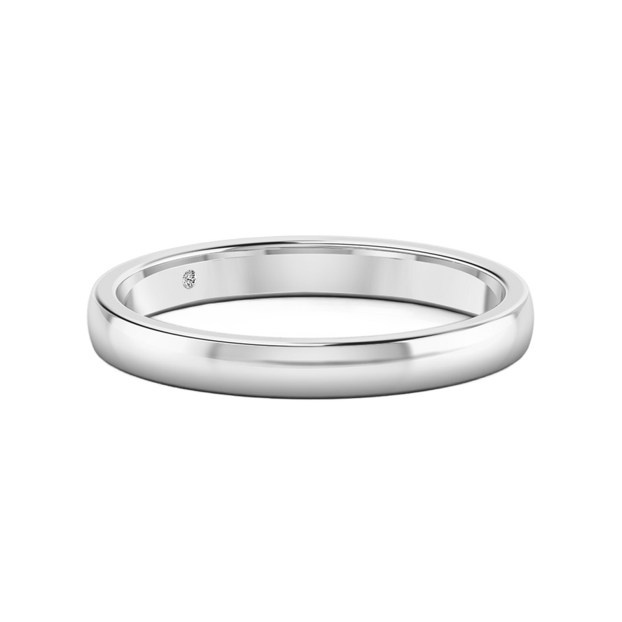 18K White Gold