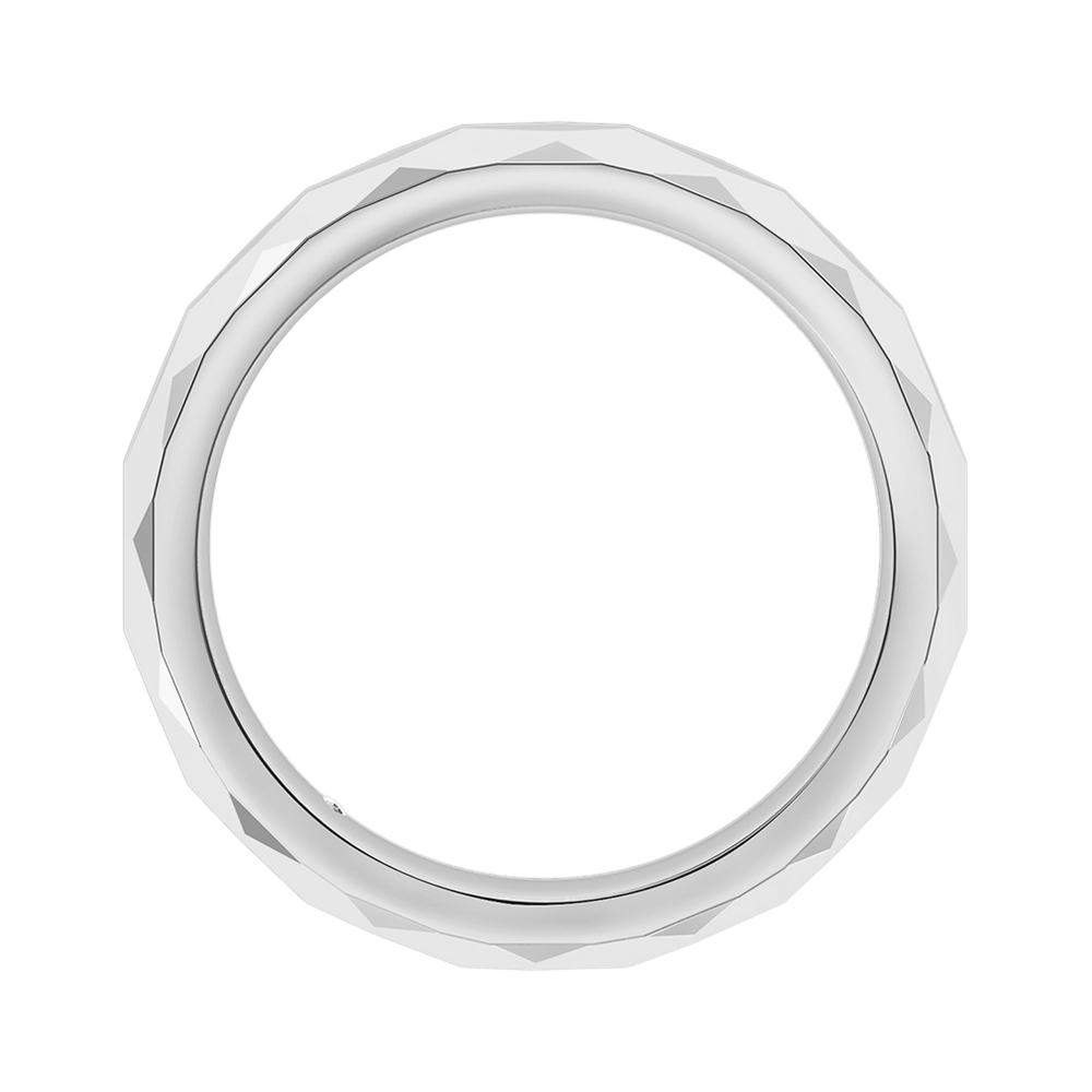 18K White Gold