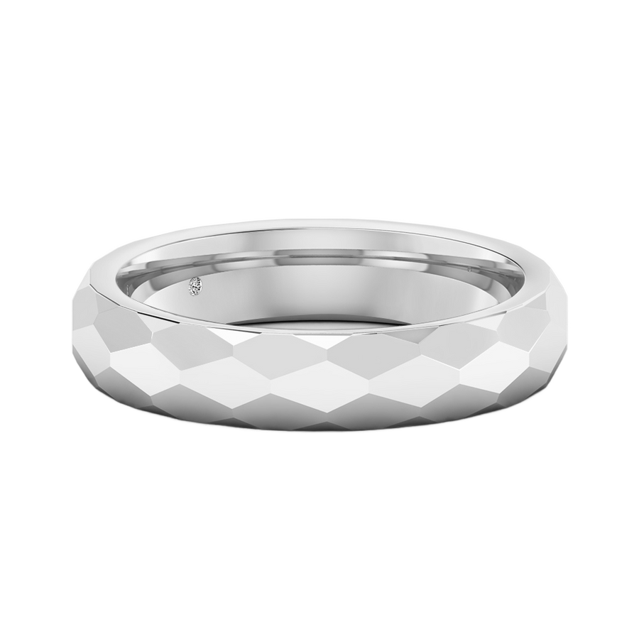 18K White Gold