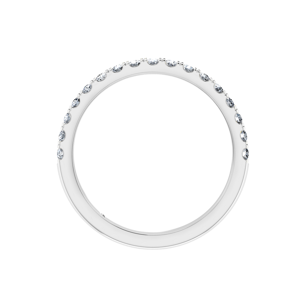 18K White Gold