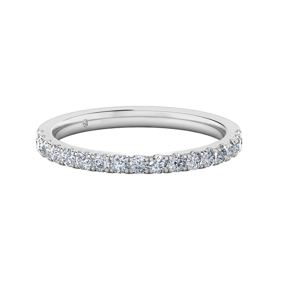 18K White Gold