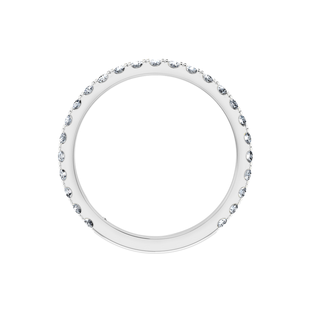 18K White Gold