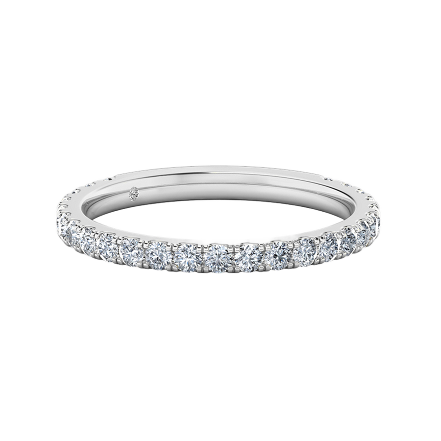 18K White Gold