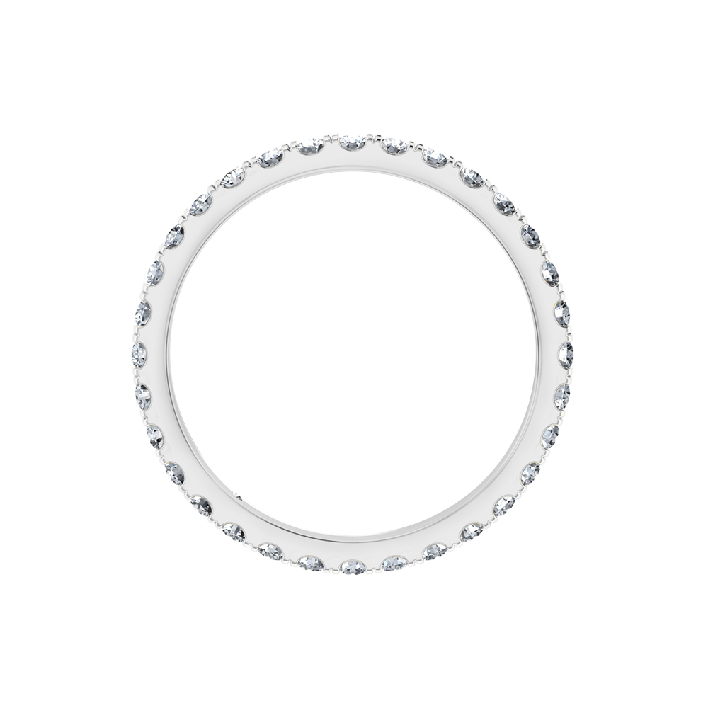 18K White Gold