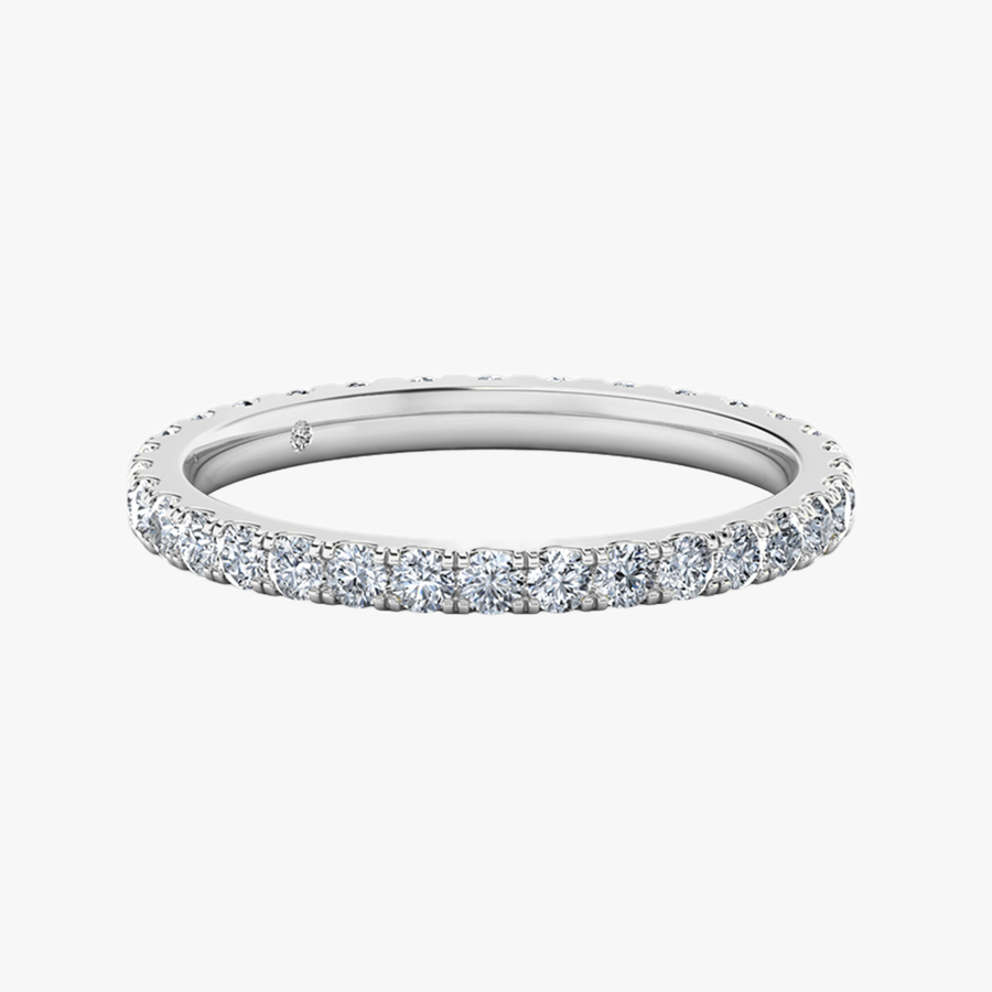 18K White Gold