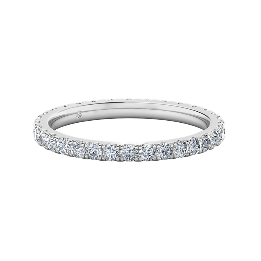 18K White Gold