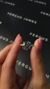 3 Carat Lab-Grown Diamond Band Engagement Ring - Round Diamond