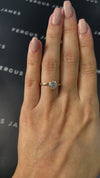 1 Carat Natural Solitaire Engagement Ring - Round Diamond