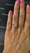 2 Carat Lab-Grown Solitaire Engagement Ring - Radiant Diamond