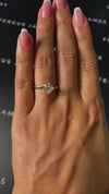 1 Carat Lab-Grown Solitaire Engagement Ring - Princess Diamond