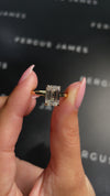 2 Carat Lab-Grown Solitaire Engagement Ring - Emerald Diamond