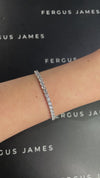 9 Carat Natural Diamond Tennis Bracelet