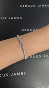 9 Carat Lab-Grown Diamond Tennis Bracelet