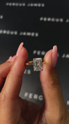 2.5 Carat Lab-Grown Solitaire Engagement Ring - Emerald Diamond