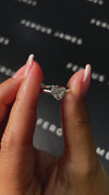 1 Carat Lab-Grown Solitaire Engagement Ring - Heart Diamond