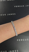 11 Carat Lab-Grown Diamond Tennis Bracelet