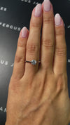 0.5 Carat Lab-Grown Solitaire Engagement Ring - Round Diamond