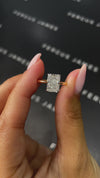 2.5 Carat Lab-Grown Solitaire Engagement Ring - Radiant Diamond