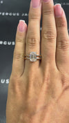 2.5 Carat Lab-Grown Solitaire Engagement Ring - Emerald Diamond