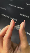 2.5 Carat Lab-Grown Solitaire Engagement Ring - Cushion Diamond
