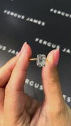 2.5 Carat Lab-Grown Solitaire Engagement Ring - Cushion Diamond