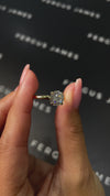 1.5 Carat Lab-Grown Solitaire Engagement Ring - Round Diamond