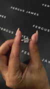 1 Carat Lab-Grown Solitaire Engagement Ring - Princess Diamond