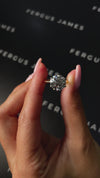 3 Carat Lab-Grown Solitaire Engagement Ring - Round Diamond