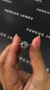 1.5 Carat Lab-Grown Solitaire Engagement Ring - Round Diamond