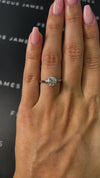 1 Carat Lab-Grown Solitaire Engagement Ring - Round Diamond