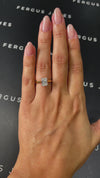 1 Carat Lab-Grown Solitaire Engagement Ring - Radiant Diamond