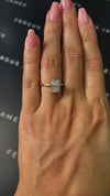 1.5 Carat Lab-Grown Solitaire Engagement Ring - Radiant Diamond