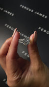 3 Carat Lab-Grown Diamond Band Engagement Ring - Round Diamond