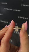 2 Carat Lab-Grown Solitaire Engagement Ring - Radiant Diamond