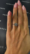 3 Carat Lab-Grown Solitaire Engagement Ring - Round Diamond