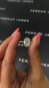 2.5 Carat Lab-Grown Solitaire Engagement Ring - Oval Diamond