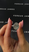 6 Carat Natural Solitaire Engagement Ring - Oval Diamond in 18k White Gold Setting