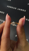 0.5 Carat Lab-Grown Solitaire Engagement Ring - Oval Diamond