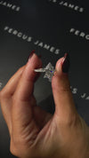 2 Carat Natural Diamond Band Engagement Ring - Marquise Diamond