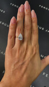3 Carat Lab-Grown Solitaire Engagement Ring - Pear Diamond