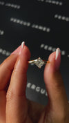 1 Carat Lab-Grown Solitaire Engagement Ring - Princess Diamond