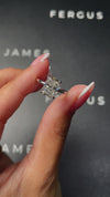 2.5 Carat Lab-Grown Solitaire Engagement Ring - Cushion Diamond