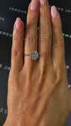 3.5 Carat Lab-Grown Solitaire Engagement Ring - Round Diamond