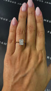 2.5 Carat Lab-Grown Solitaire Engagement Ring - Radiant Diamond