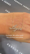 English Name Necklaces